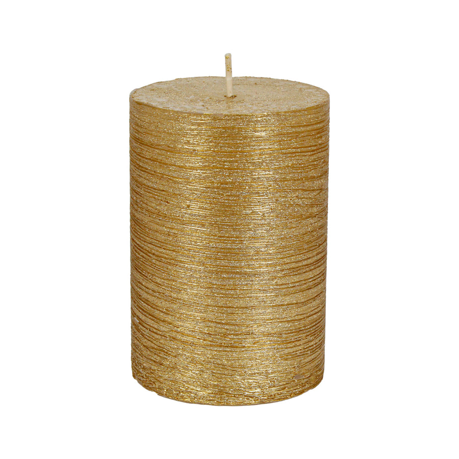 Art.9453 Vela Decorada Metal 10x6.8cm 1pz