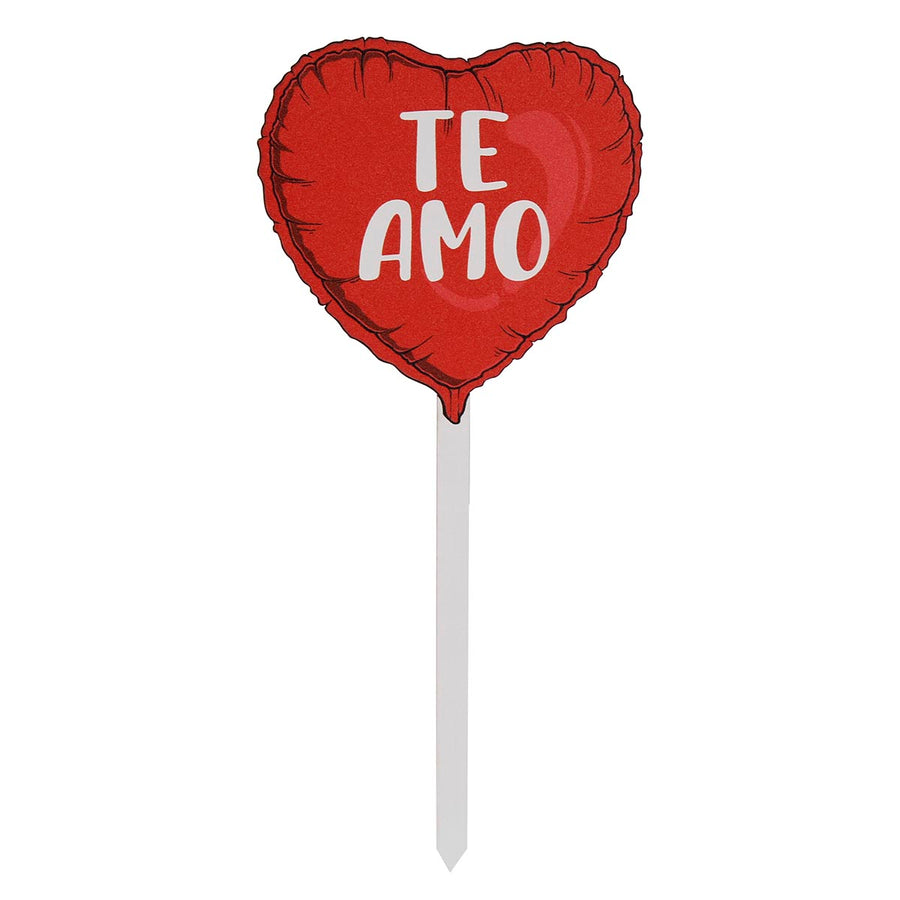 Art.9664 Pick Corazon Te Amo 25x11.5cm