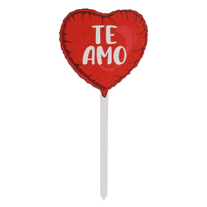 Art.9664 Pick Corazon Te Amo 25x11.5cm