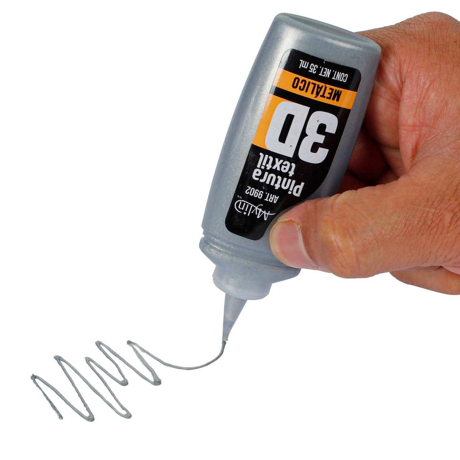Art.9902 Pintura 3D Metálico 35ml 1pz