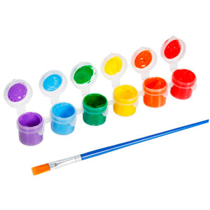 Pinturas, brochas y pinceles