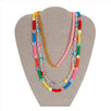 Fantasías Miguel Clave:BR22 Collar Cuenta De Huellitas