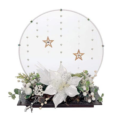 Fantasías Miguel Clave:ED305 Centro De Mesa Navideño Estrellas