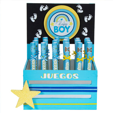 Fantasías Miguel Clave:GS87 Juegos Baby Shower Huellitas