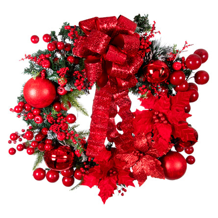 Corona Roja Nochebuenas