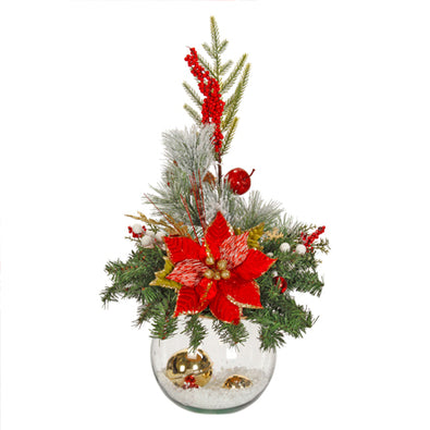 Fantasías Miguel Clave:LF25 Centro De Mesa Navideño Cascabeles
