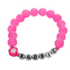 Fantasías Miguel Clave:NT3 Pulsera Rosa Con Corazón
