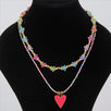 Fantasías Miguel Clave:NT79 Collar Con Dije De Corazón