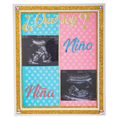 Fantasías Miguel Clave:WF91 Cuadro Decorativo Baby Ultrasonido
