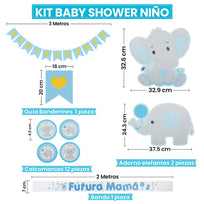Art.10010 Kit Baby Shower Niña 1pz