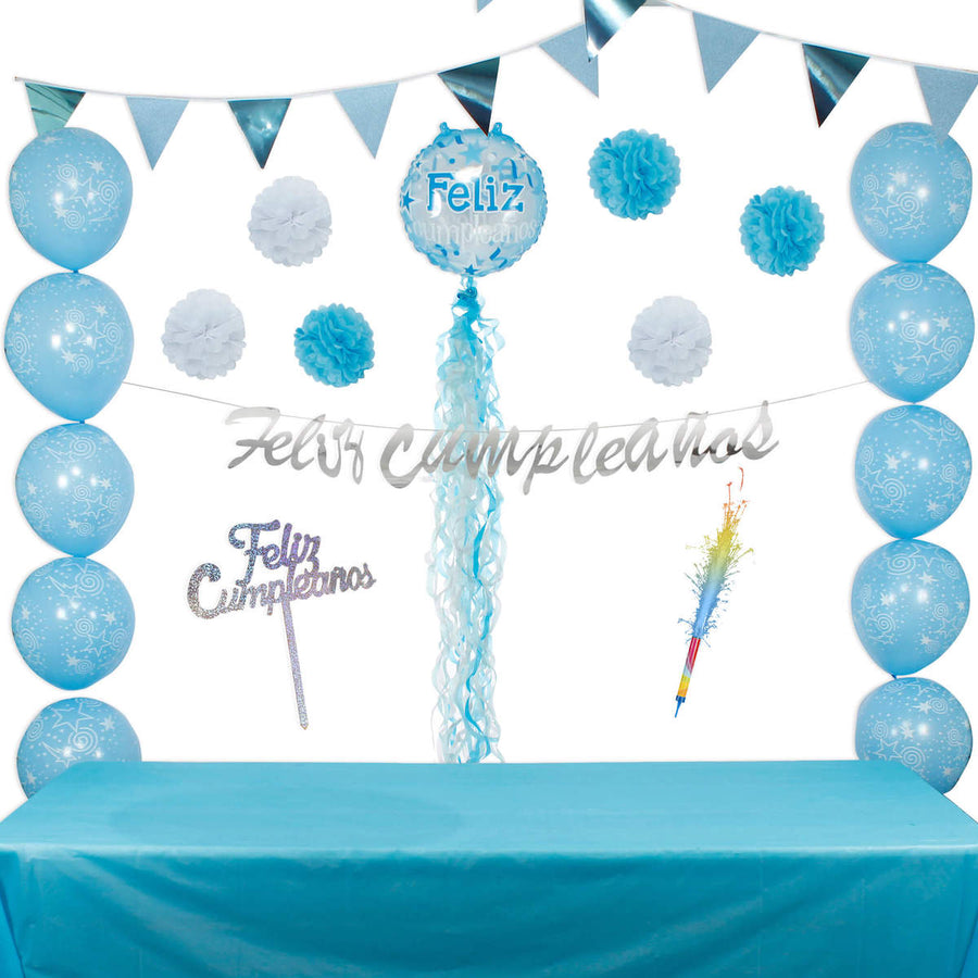 Art.10014 Kit Cumpleaños Niño 1pz