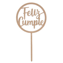 Art.10064 Pick Circ Feliz Cumple 23.5x12