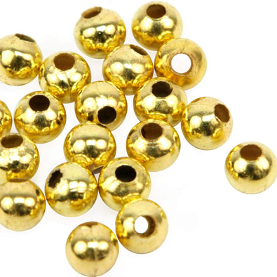 Fantasías Miguel Art.10512 Cuenta Metálica Orificio Grande Plata 6mm 40g (aprox 135pz)