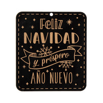 Art.10822 Letrero Navidad Negro 29cm
