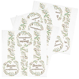 Art.10881 Etiquetas Decorativas Gracias