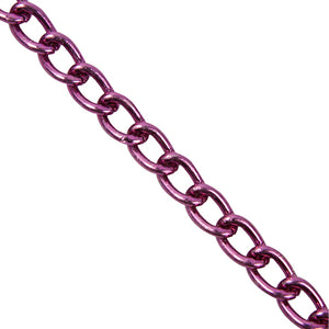 Art.10981 Cadena De Aluminio Varios Colores