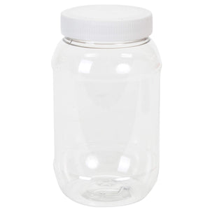 Art.1281 Bote De Plástico Redondo Con Tapa