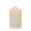 Fantasías Miguel Art.2437 Vela Con Luz Led 14.5x7.5cm 1pz Crema