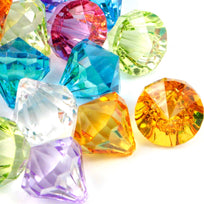 Art.3102 Cuenta Acrílica Diamante