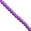 Fantasías Miguel Art.3141 Cuenta Redonda Caucho 10mm Hilo 41cm (aprox 43pz) Morado