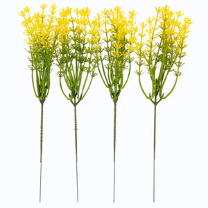 Art.3142 Planta Mini Flor Con 4 Varas