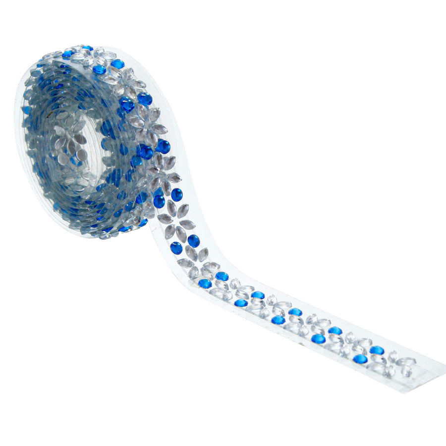 Art.3499 Galón Piedra Acrílica Flor Con Adhesivo