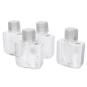 Art.4569 Botella Cuadrada Plástico 30ml