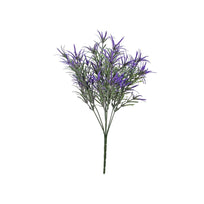 Art.5189 Follaje Con Flor Morada