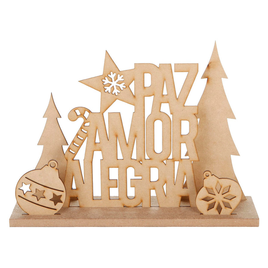 Art.534 Adorno Navidad Armable 27cm