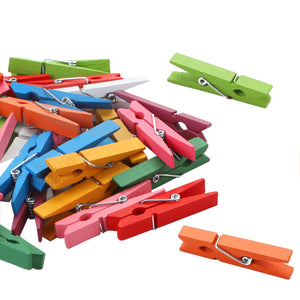 Art.5415 Pinzas De Madera Colores Surtidos