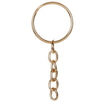 Fantasías Miguel Art.5951 Llavero Aro Con Cadena 2.4x2.4cm 50pz