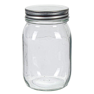 Art.6061 Frasco Con Tapa  Metálica aprox 450ml