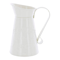 Art.6117 Base De Metal Jarra Con Letrero