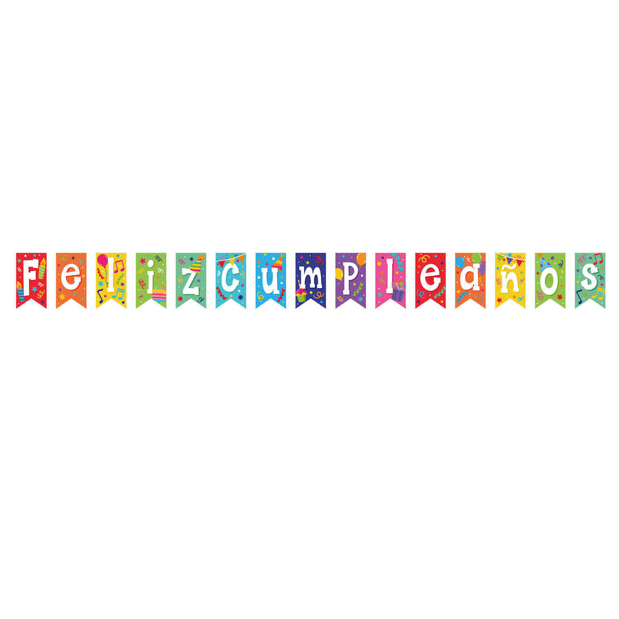Art.6436 Band Cumpleaños 11x6cm B/15pz