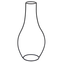 Art.6499 Florero Silueta 23x14x7.5cm