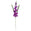 Fantasías Miguel Art.6921 Flor Tallo Gladiola X1, 7 Flor  1pz Morado