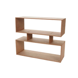 Art.6991 Mueble Doble Rectangulo Madera