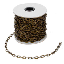 Art.7018 Cadena De Metal Oro Antigüo