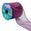 Fantasías Miguel Art.7225 Listón Organza Con Alambre 64mm 9.1m Morado