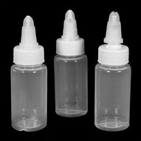 Art.759 Botella Con Tapa Giratoria Aprox 30ml 9x2.9cm 3pz