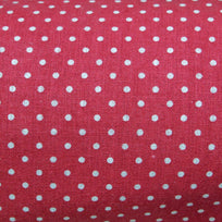 Art.7824 Tela Imitación Yute Impresa con Puntos