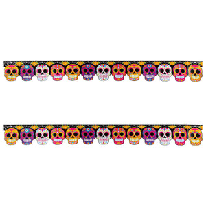Art.8306 Guia Calaveritas 10x98cm B/2pz