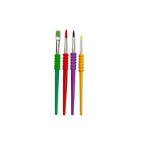 Art.8879 Juego Pinceles Agarradera Plástico