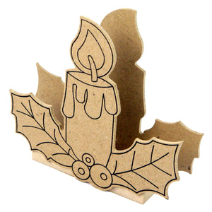 Art.9224 Servilletero Madera Vela