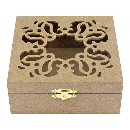 Art.9699 Caja Cuadrada Garigoleada