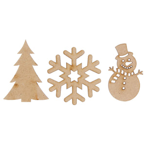 Art.9733 Figura Navidad Mdf