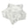Fantasías Miguel Art.9785 Adorno Cristal forma de Estrella 2.5x7.5cm 1pz Cristal