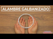 Art.9015 Alambre Galvanizado #18 #20 #22 #24 10g (aprox 5m)