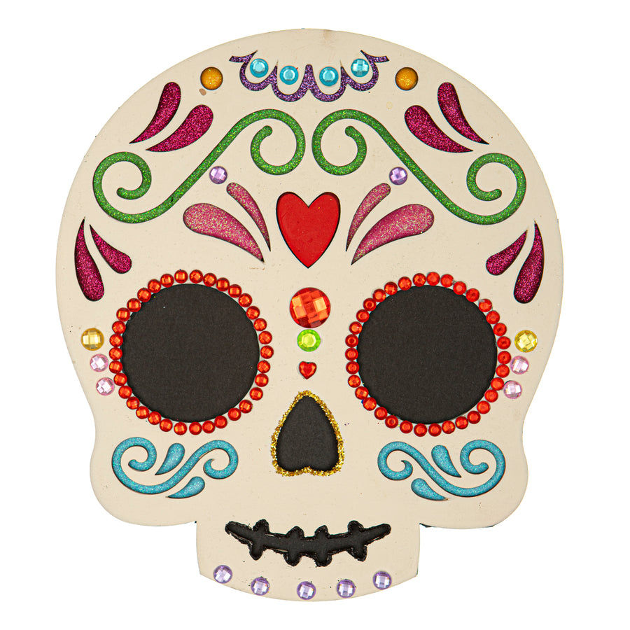 Art.10694 Calavera Calada 25x22cm 1pz