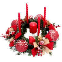 Art.10045 Esfera Piña Nevada 100mm 2pz